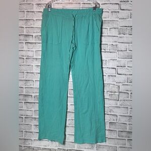Miken Green Chinos Comfortable Cotton Blend‎
